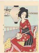 Rantō (Dutch Lantern) from the series Yumeji's Masterpieces